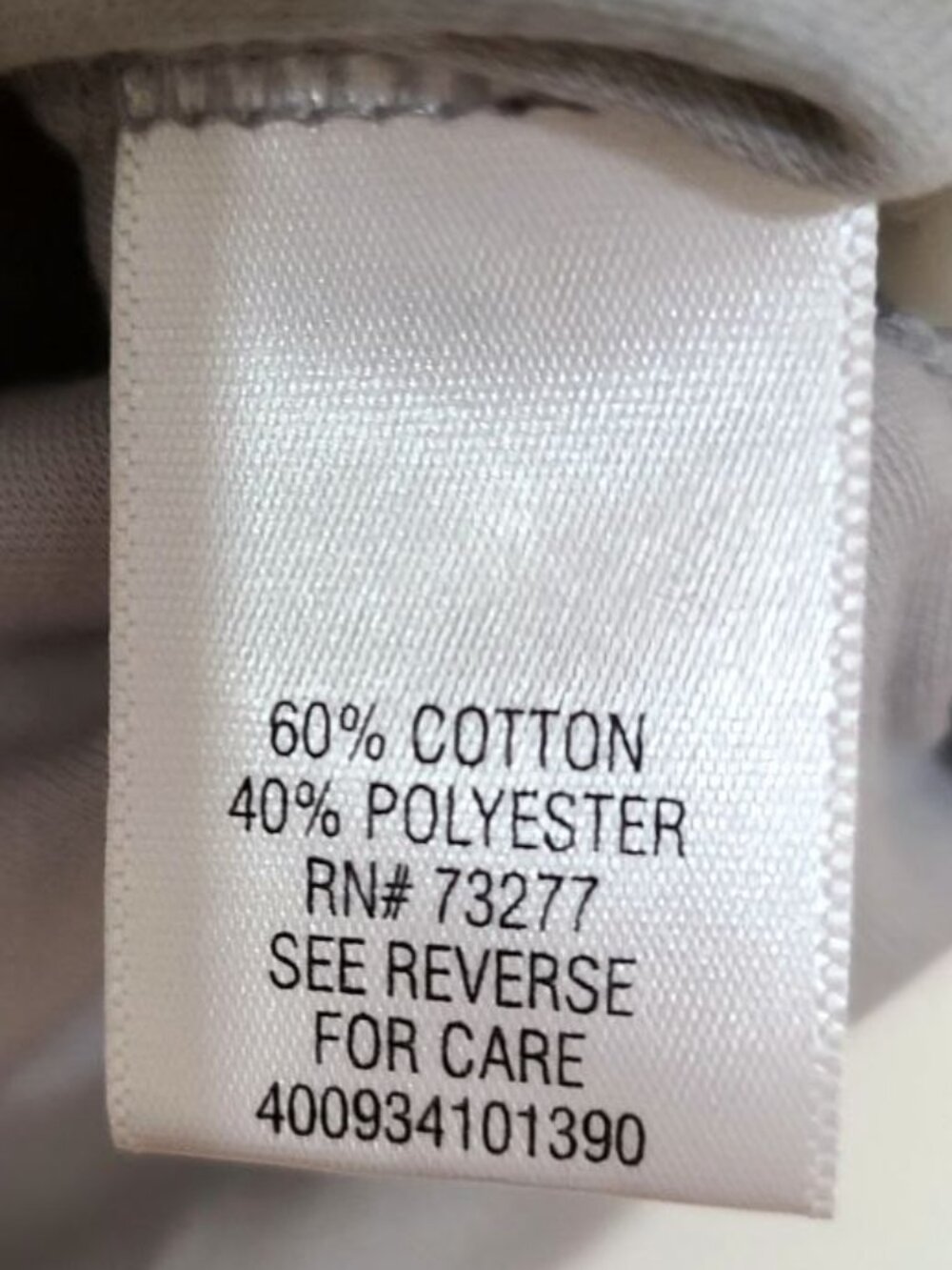 Gray Easy Care Short Sleeve Polo - Picture 4 of 5